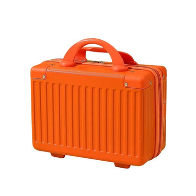 Grand vanity case rigide orange