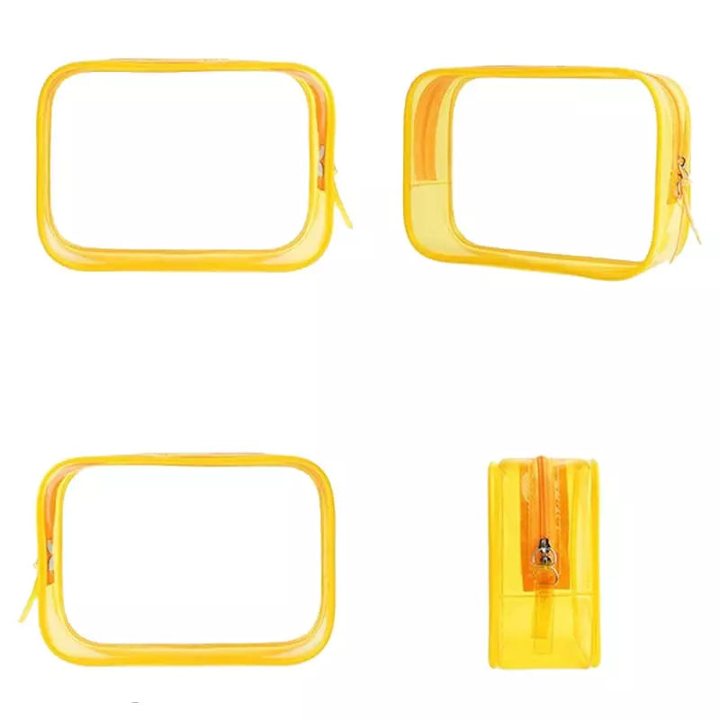 Trousse de toilette bagage cabine jaune - À vos trousses