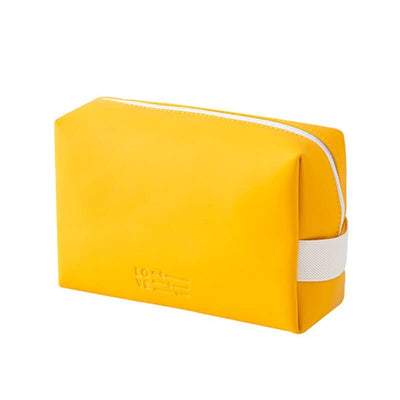 Trousse de toilette colorée jaune - À vos trousses