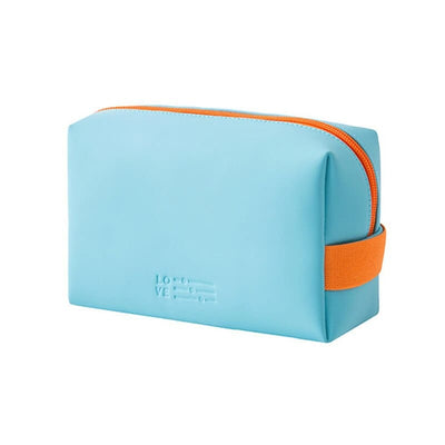 Trousse de toilette colorée turquoise - À vos trousses