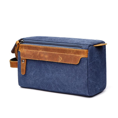 Trousse de toilette homme classe bleu - À vos trousses