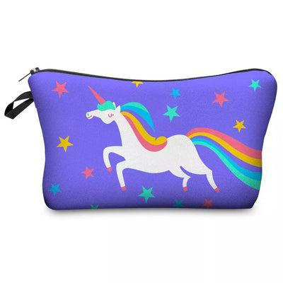 Trousse de toilette licorne variante 1 - À vos trousses