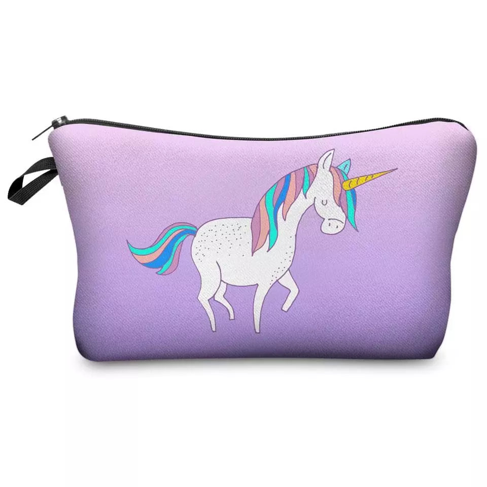 Trousse de toilette licorne variante 5 - À vos trousses